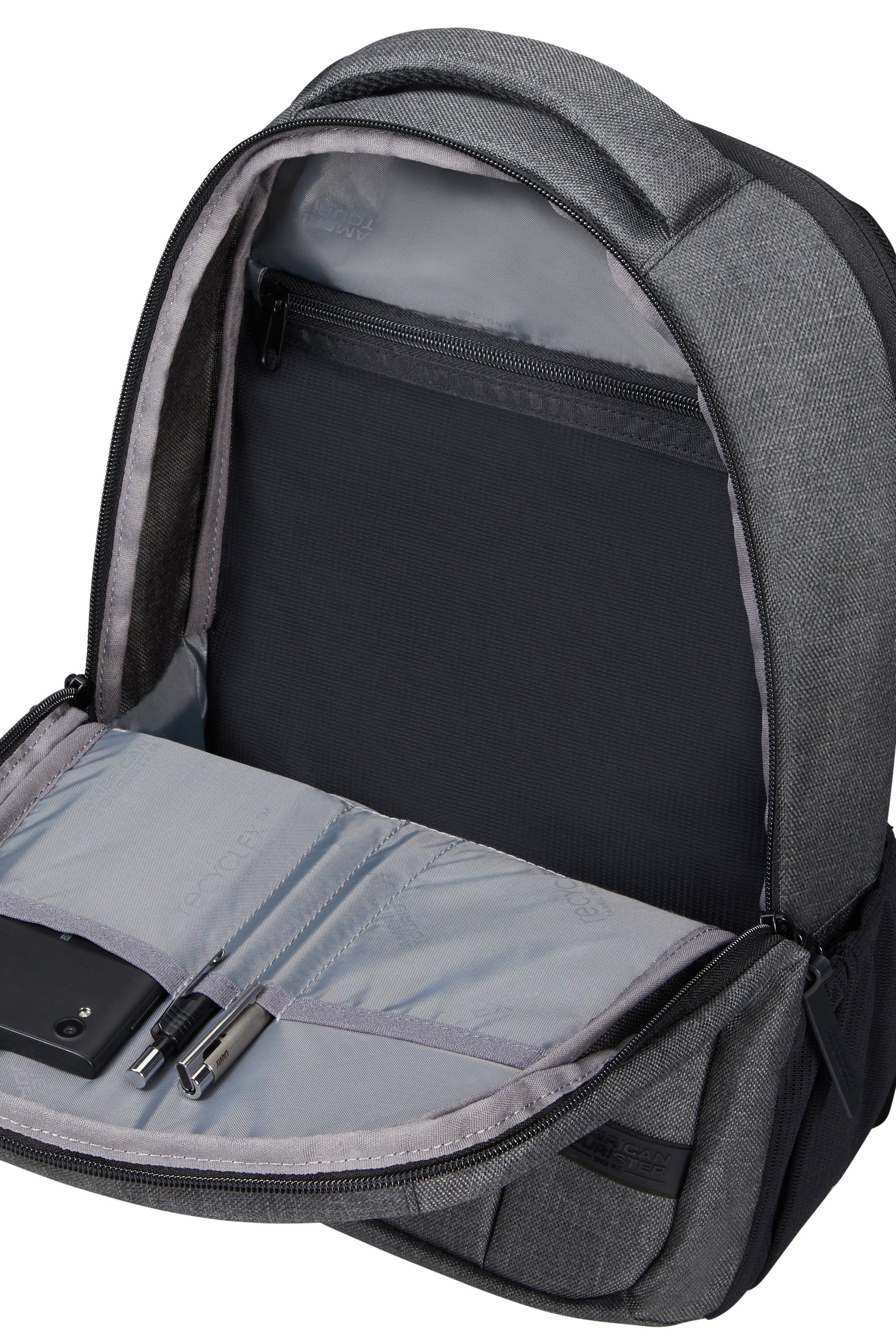 American Tourister plecak na laptop 14" Streethero Grey Melange