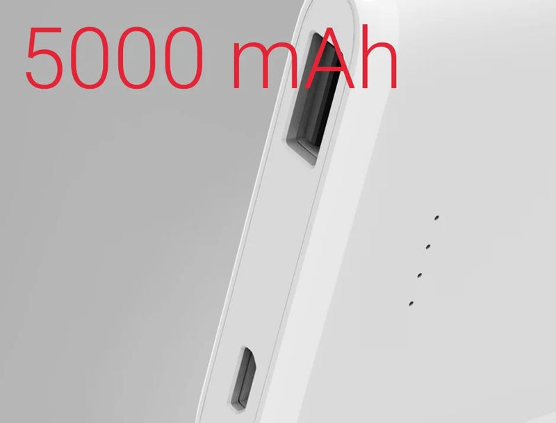 Hama powerbank Slim 5HD, 5000mAh, biały