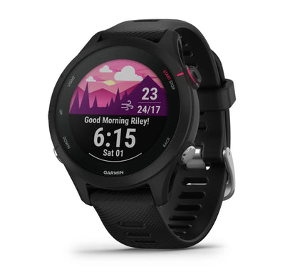 Garmin Forerunner 255S Music czarny smartwatch do biegania
