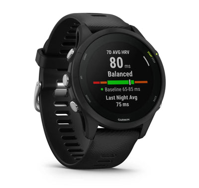 Zegarek do biegania Garmin Forerunner® 255 Music - czarny