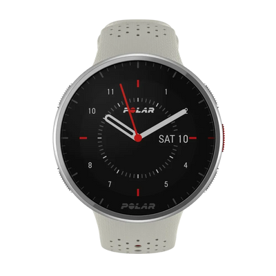 Polar Pacer PRO biało-czerwony S-L smartwatch