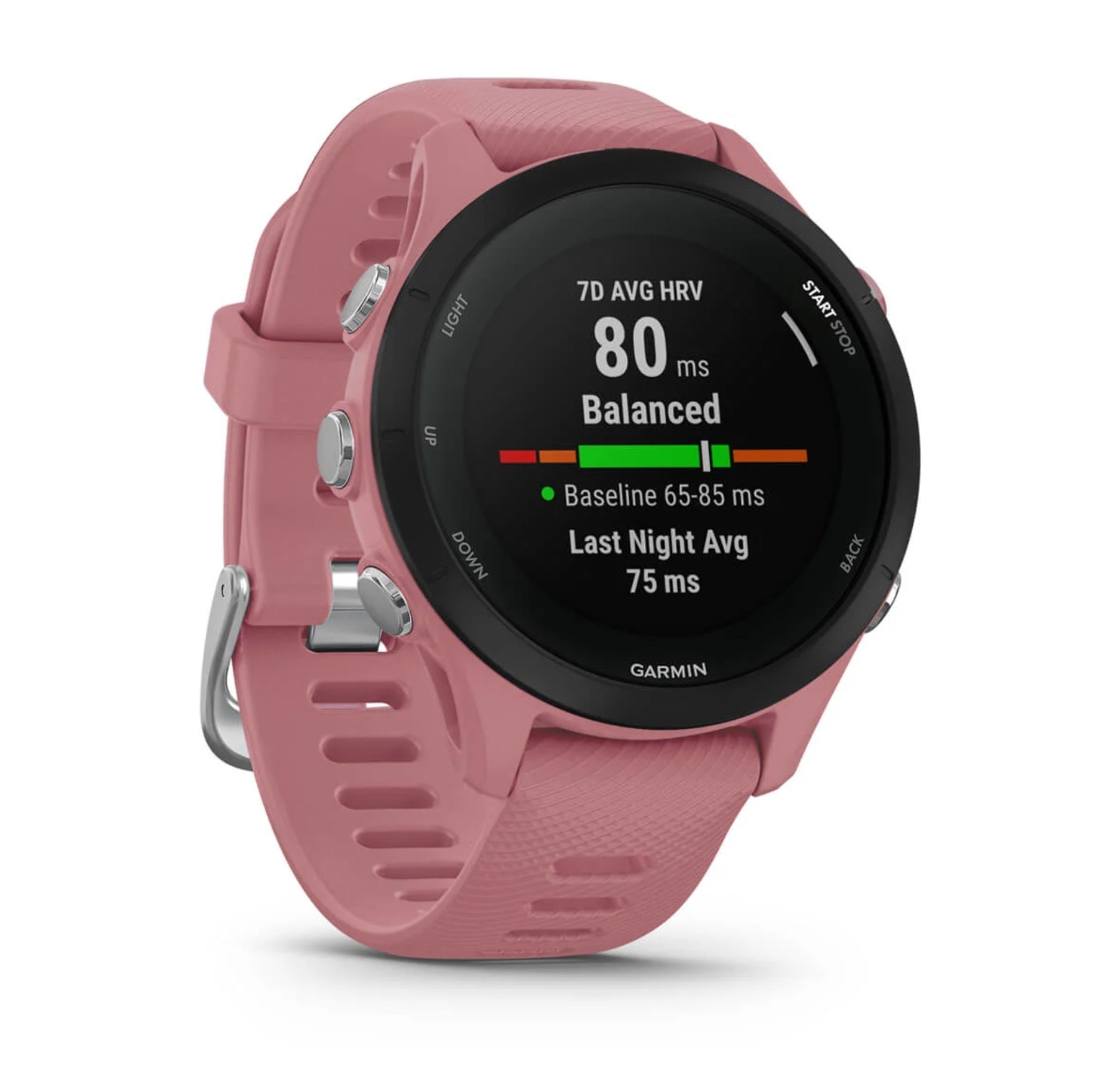 Garmin Forerunner® 255S Light pink zegarek do biegania damski różowy