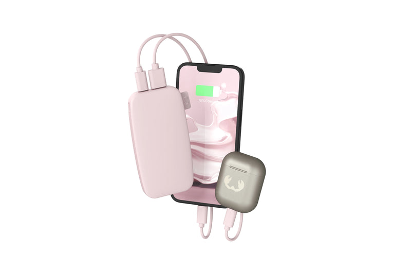 Fresh 'n Rebel Powerbank Smokey Pink 6000 mAh