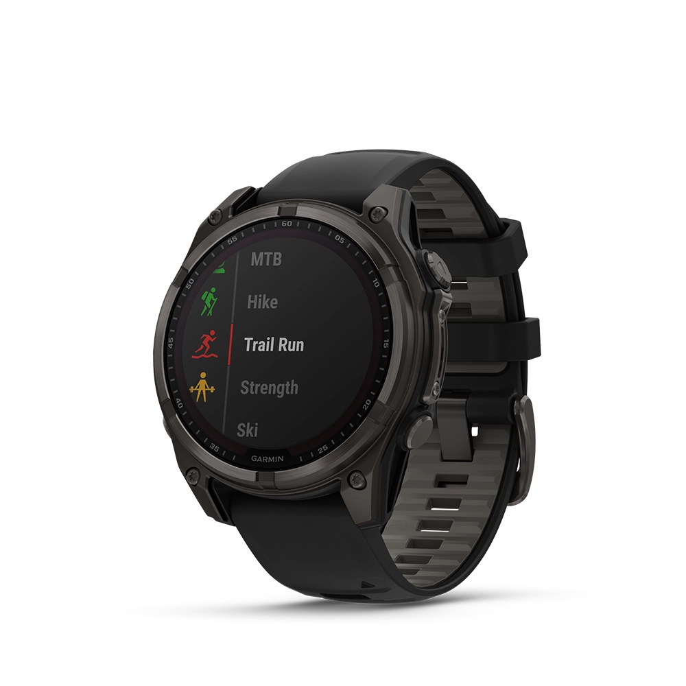 Garmin fenix 8 Sapphire Solar 47 mm - Carbon Grey