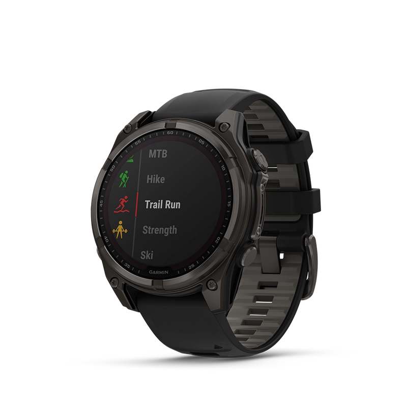 Garmin fenix 8 Sapphire Solar 47 mm - Carbon Grey