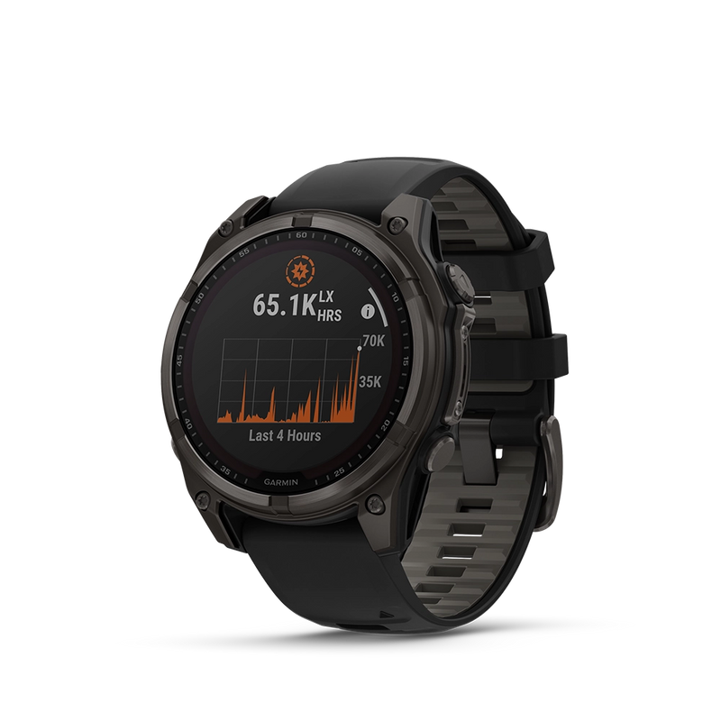 Garmin fenix 8 Sapphire Solar 47 mm - Carbon Grey