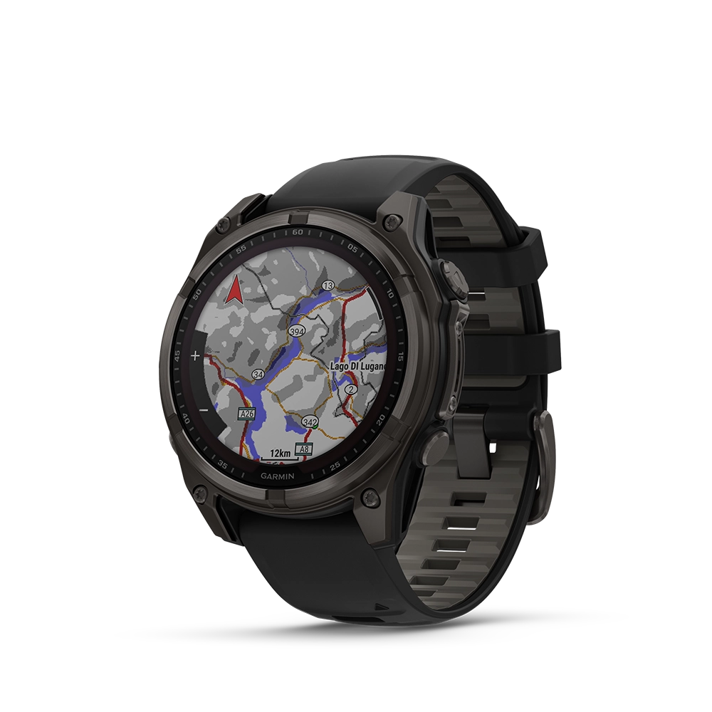 Garmin fenix 8 Sapphire Solar 47 mm - Carbon Grey