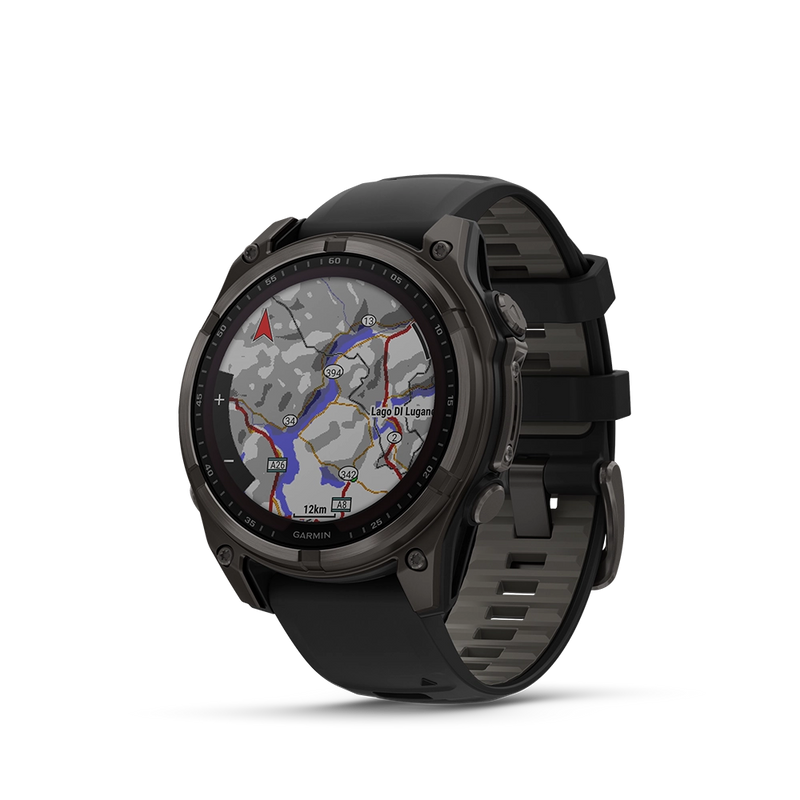 Garmin fenix 8 Sapphire Solar 47 mm - Carbon Grey