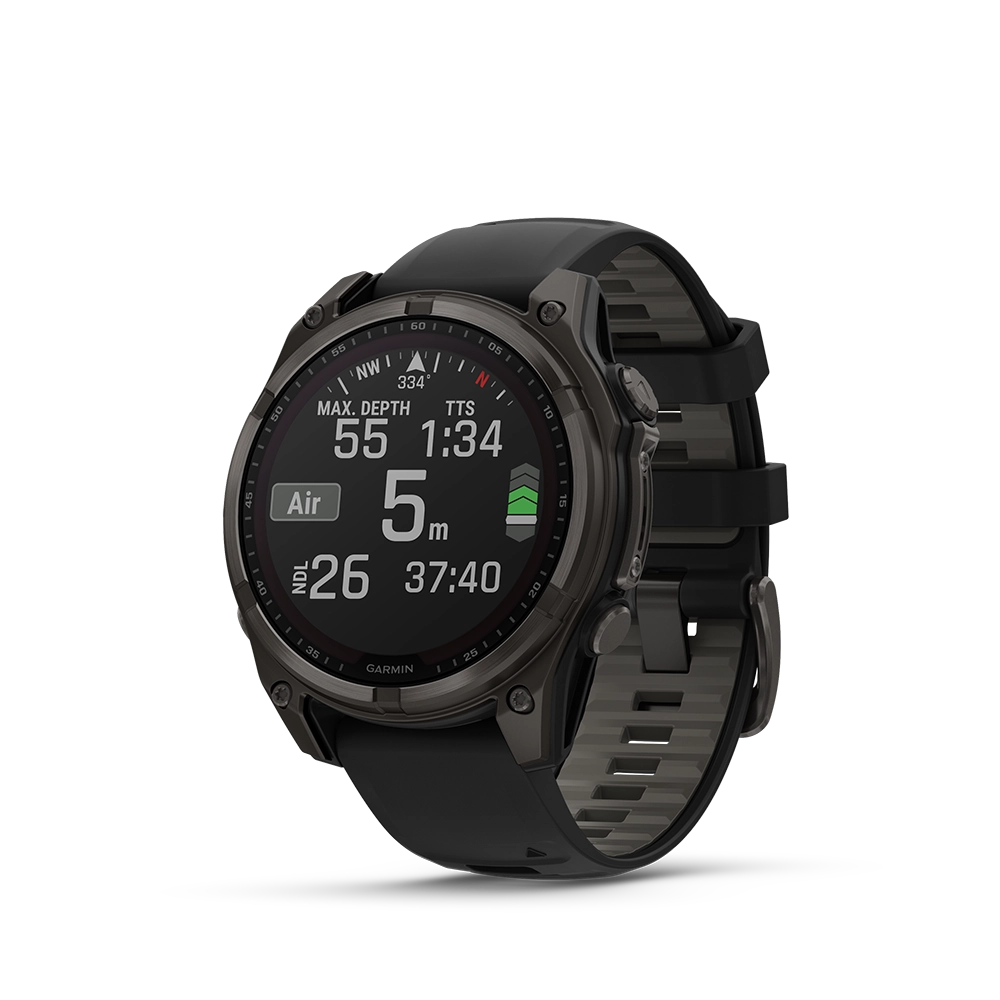 Garmin fenix 8 Sapphire Solar 47 mm - Carbon Grey