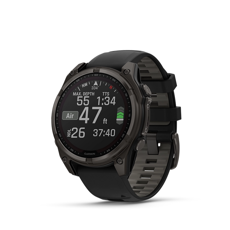 Garmin fenix 8 Sapphire Solar 47 mm - Carbon Grey