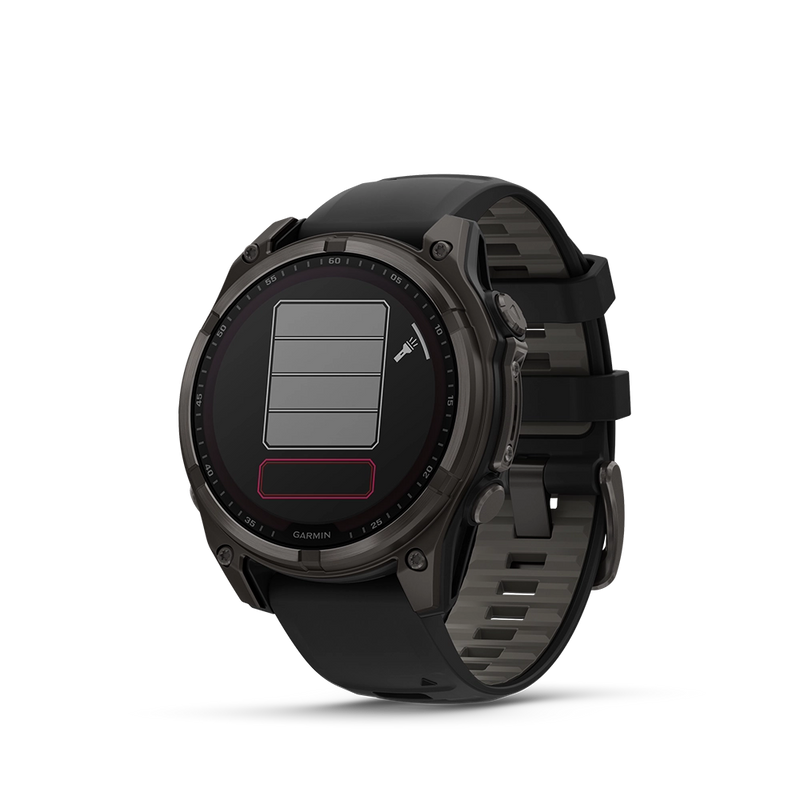 Garmin fenix 8 Sapphire Solar 47 mm - Carbon Grey