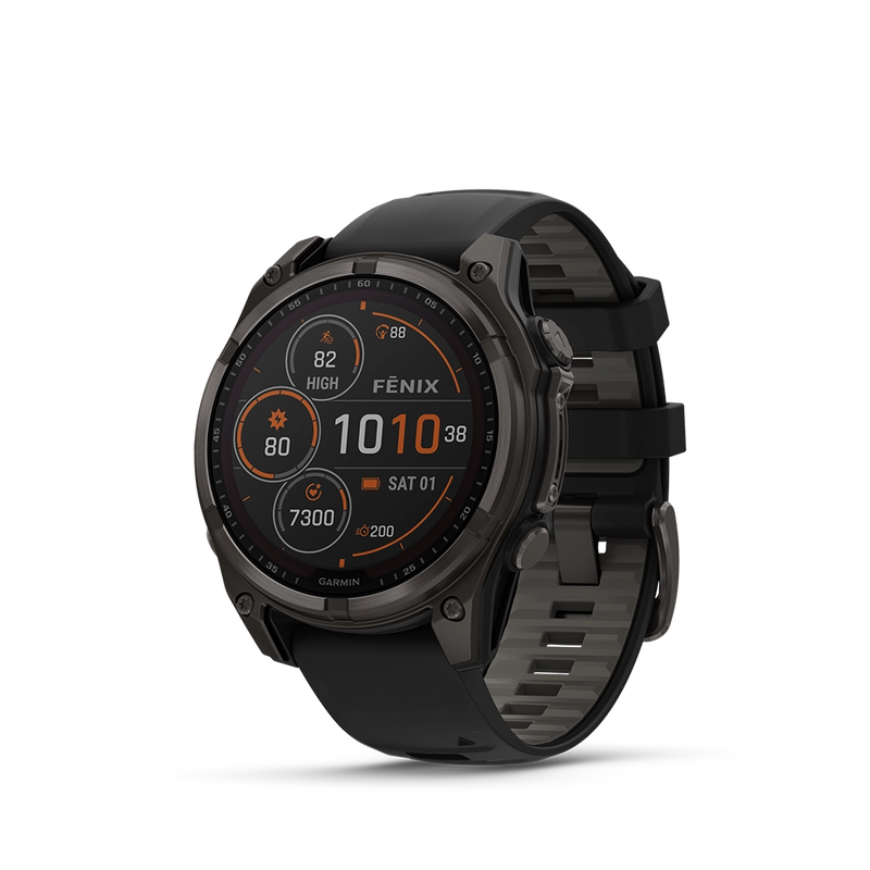 Garmin fenix 8 Sapphire Solar 47 mm - Carbon Grey