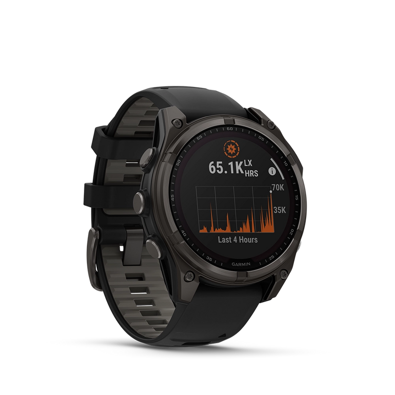 Garmin fenix 8 Sapphire Solar 47 mm - Carbon Grey