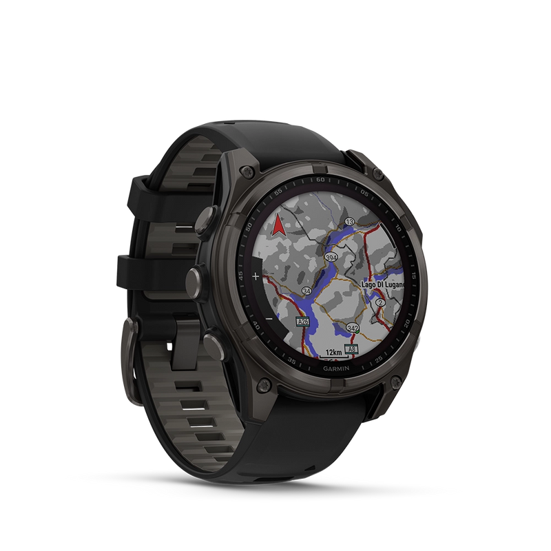 Garmin fenix 8 Sapphire Solar 47 mm - Carbon Grey