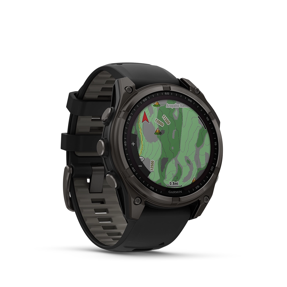 Garmin fenix 8 Sapphire Solar 47 mm - Carbon Grey