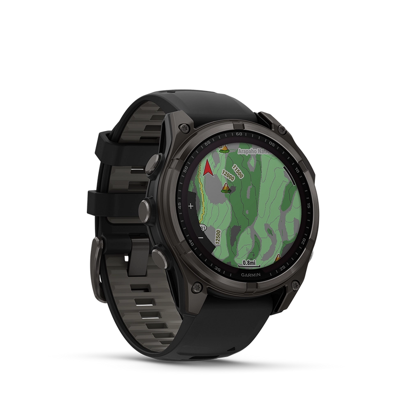 Garmin fenix 8 Sapphire Solar 47 mm - Carbon Grey