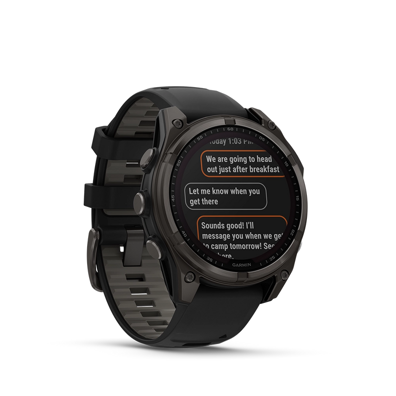 Garmin fenix 8 Sapphire Solar 47 mm - Carbon Grey