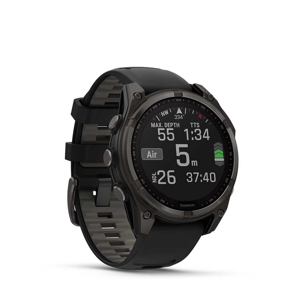 Garmin fenix 8 Sapphire Solar 47 mm - Carbon Grey