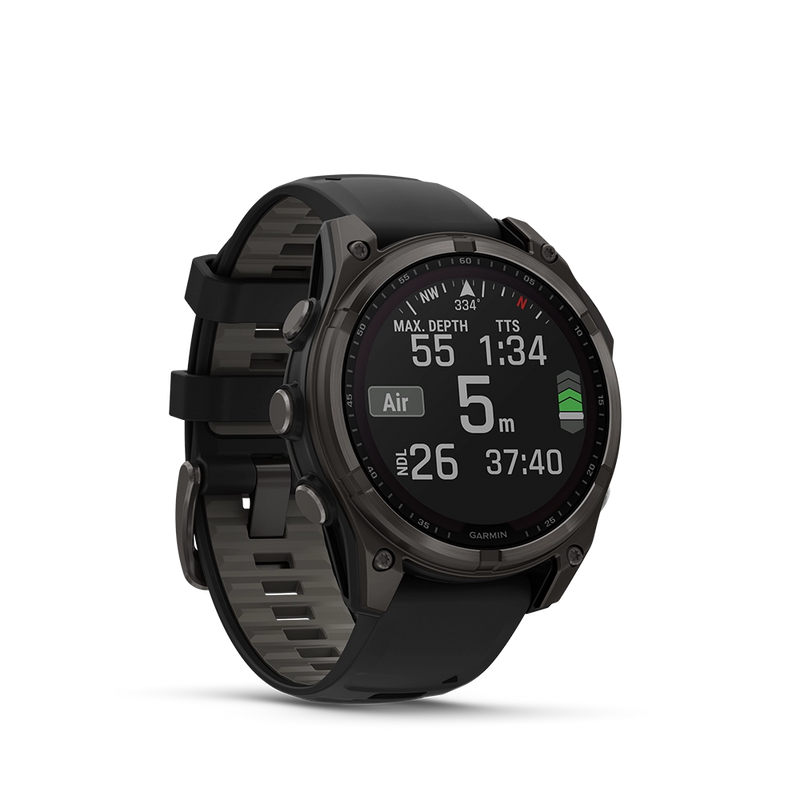 Garmin fenix 8 Sapphire Solar 47 mm - Carbon Grey