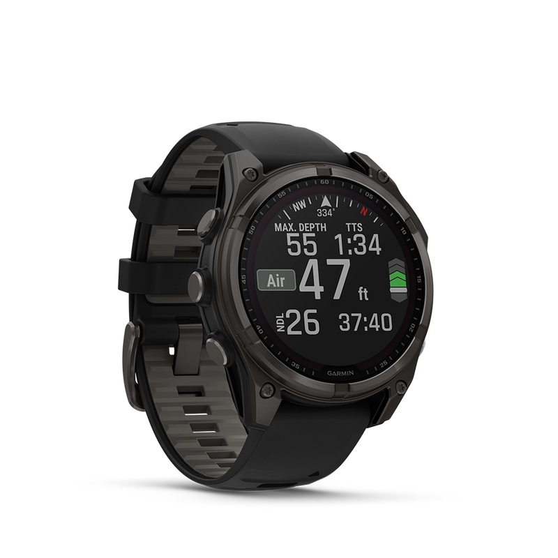 Garmin fenix 8 Sapphire Solar 47 mm - Carbon Grey