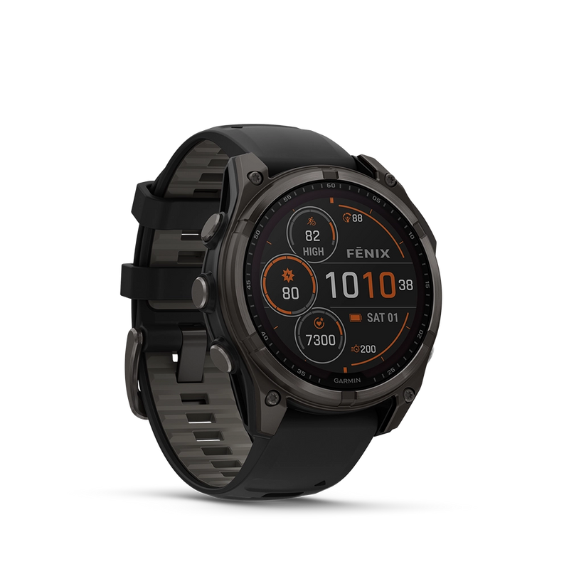 Garmin fenix 8 Sapphire Solar 47 mm - Carbon Grey