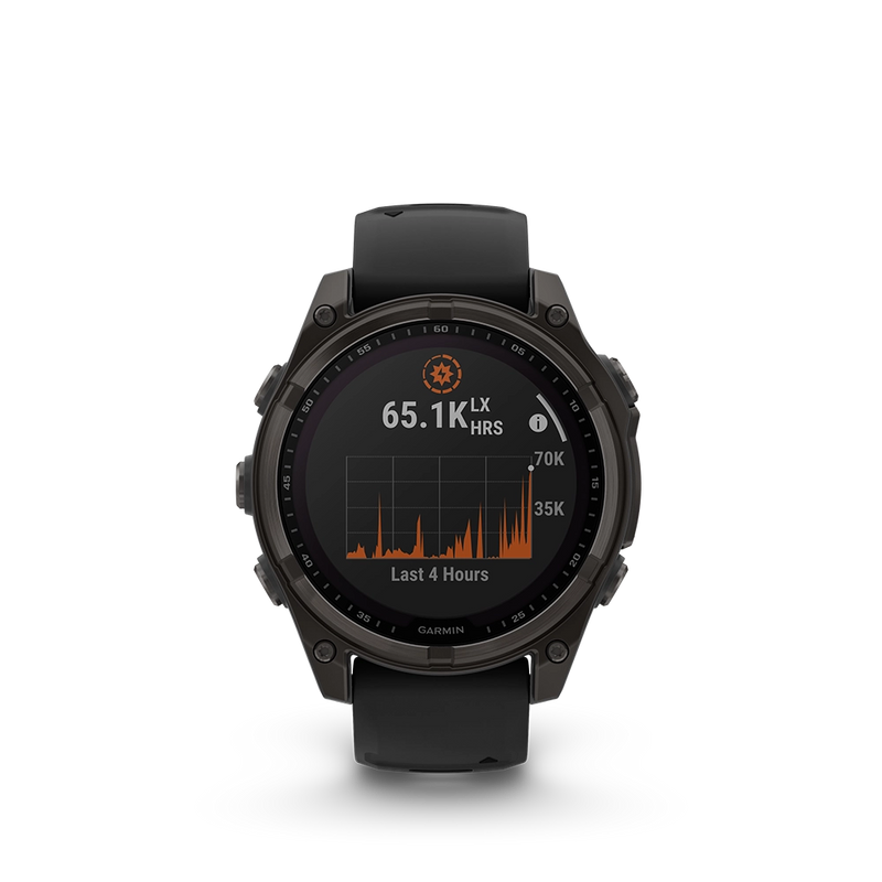 Garmin fenix 8 Sapphire Solar 47 mm - Carbon Grey