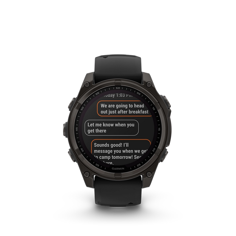 Garmin fenix 8 Sapphire Solar 47 mm - Carbon Grey