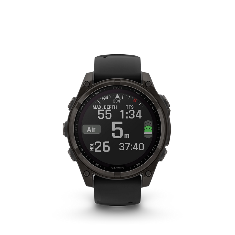 Garmin fenix 8 Sapphire Solar 47 mm - Carbon Grey