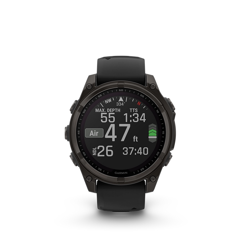 Garmin fenix 8 Sapphire Solar 47 mm - Carbon Grey