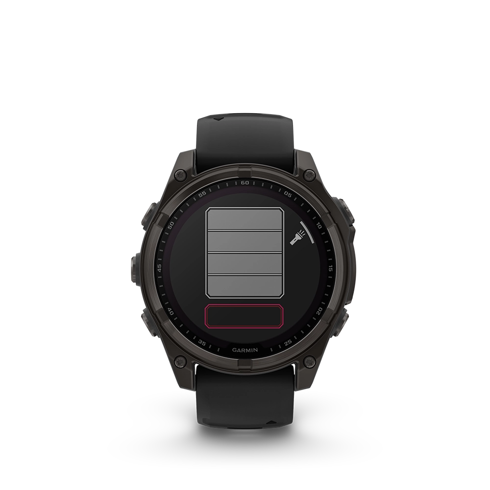 Garmin fenix 8 Sapphire Solar 47 mm - Carbon Grey