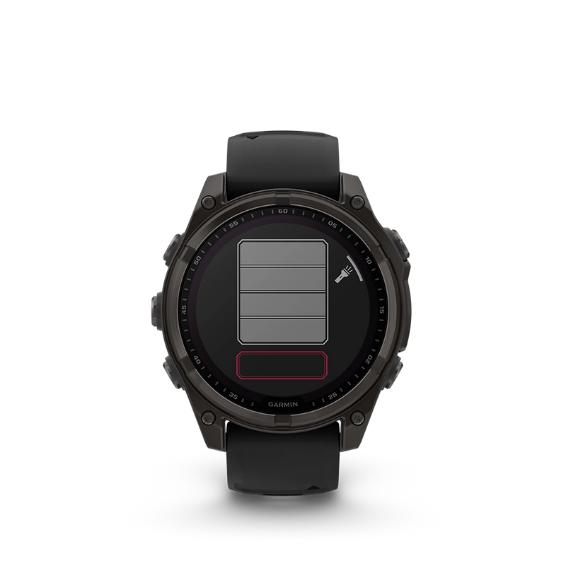 Garmin fenix 8 Sapphire Solar 47 mm - Carbon Grey