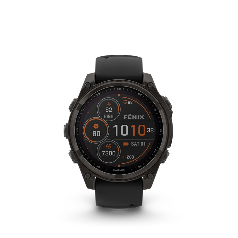 Garmin fenix 8 Sapphire Solar 47 mm - Carbon Grey