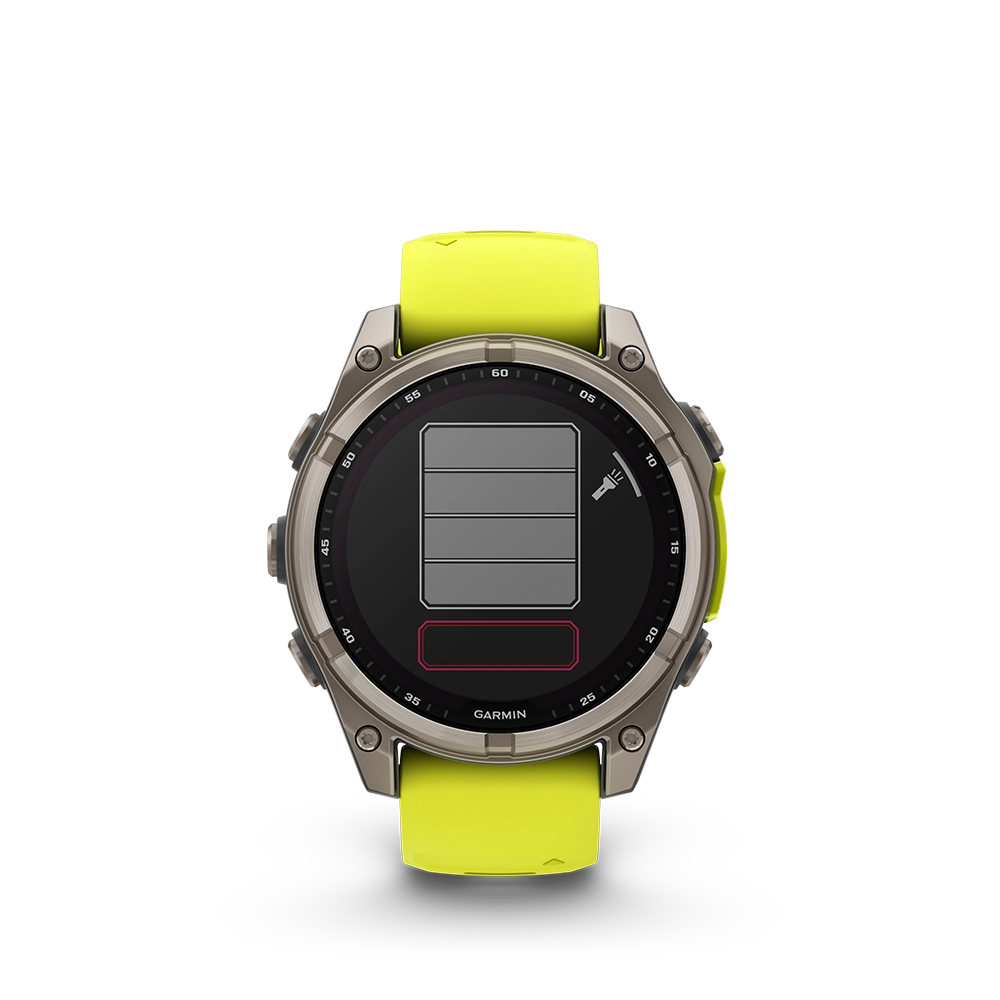 Garmin fenix 8 Sapphire Solar 47 mm - żółty