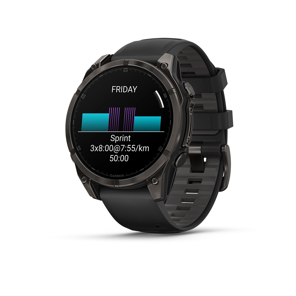 Garmin Fenix 8 AMOLED Sapphire 47 mm; Carbon Grey