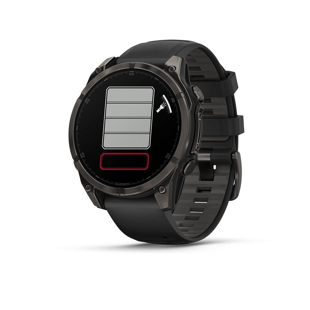 Garmin Fenix 8 AMOLED Sapphire 47 mm; Carbon Grey