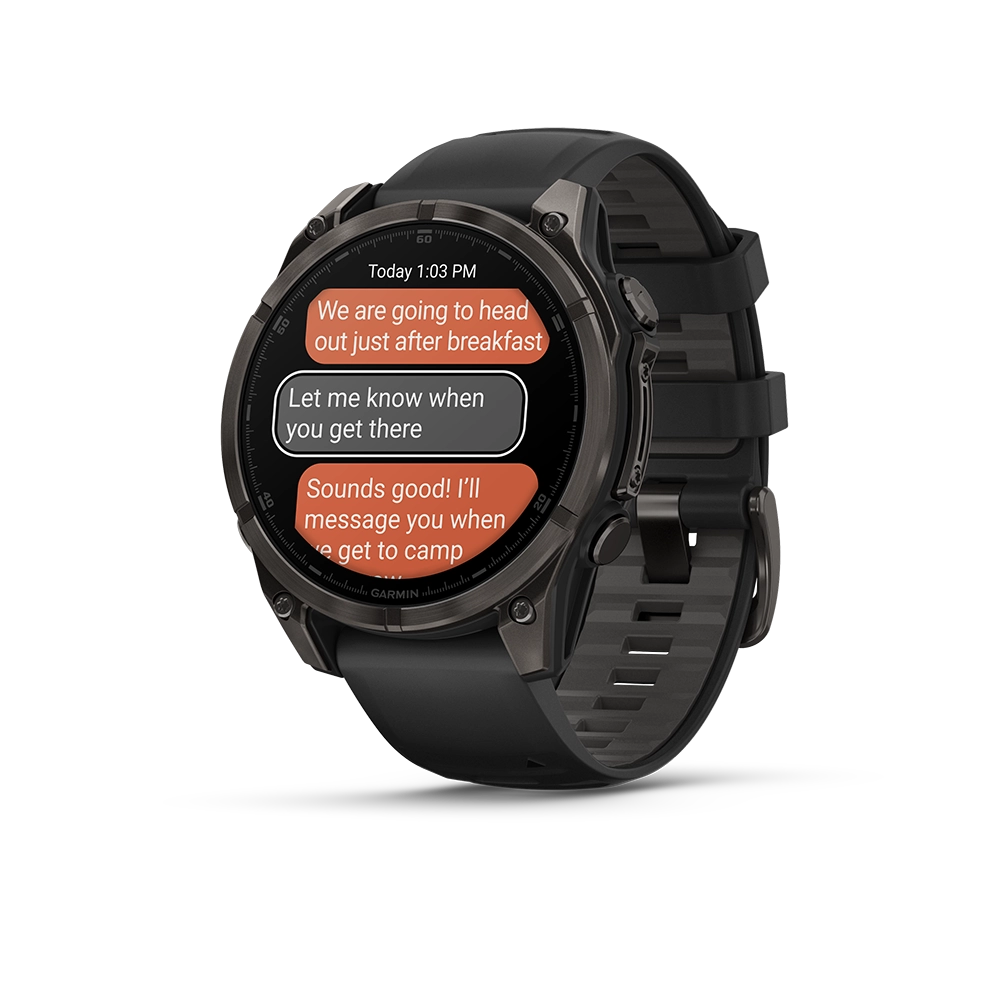 Garmin Fenix 8 AMOLED Sapphire 47 mm; Carbon Grey