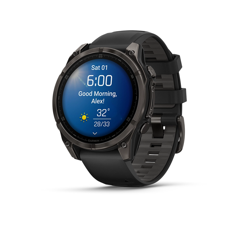 Garmin Fenix 8 AMOLED Sapphire 47 mm; Carbon Grey