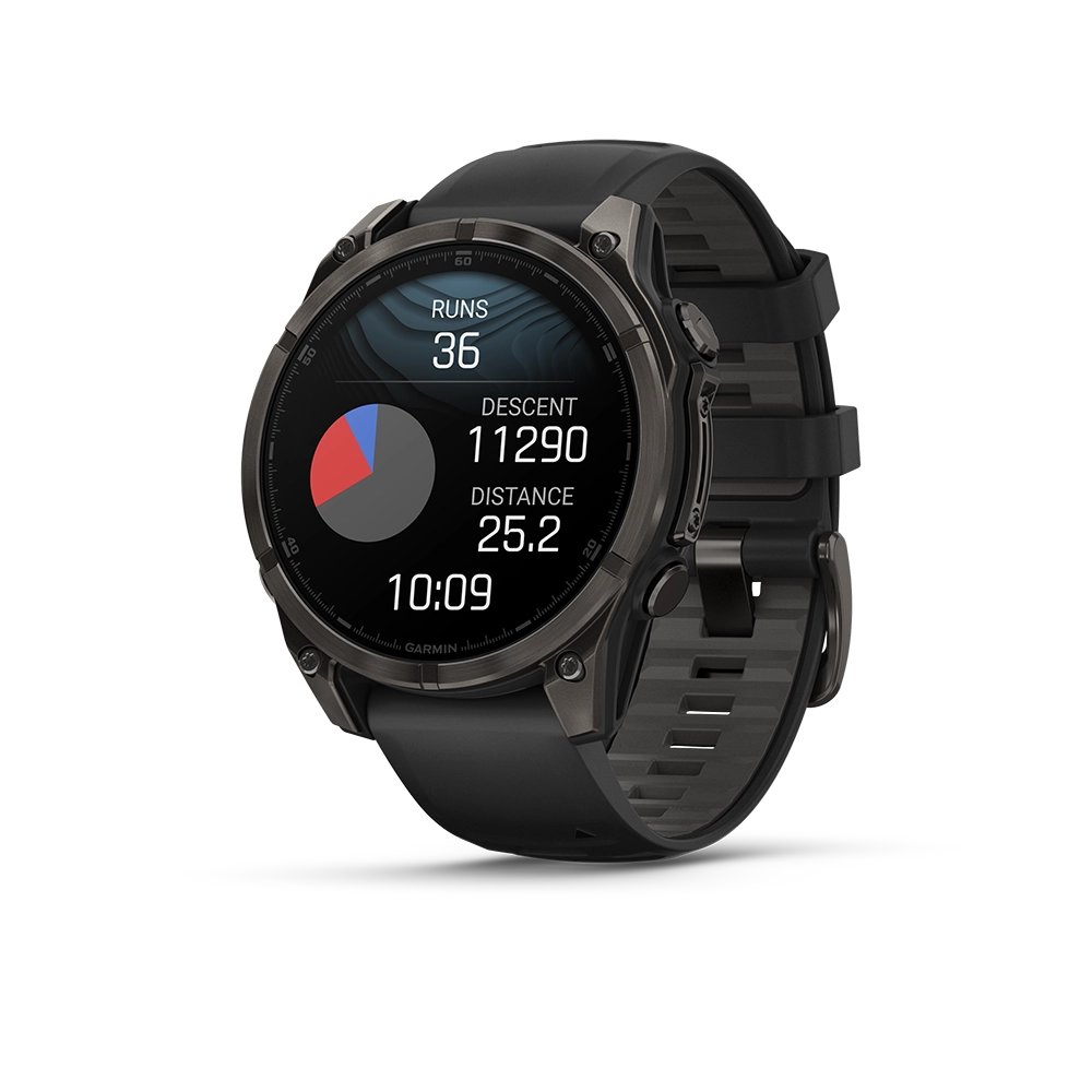 Garmin Fenix 8 AMOLED Sapphire 47 mm; Carbon Grey