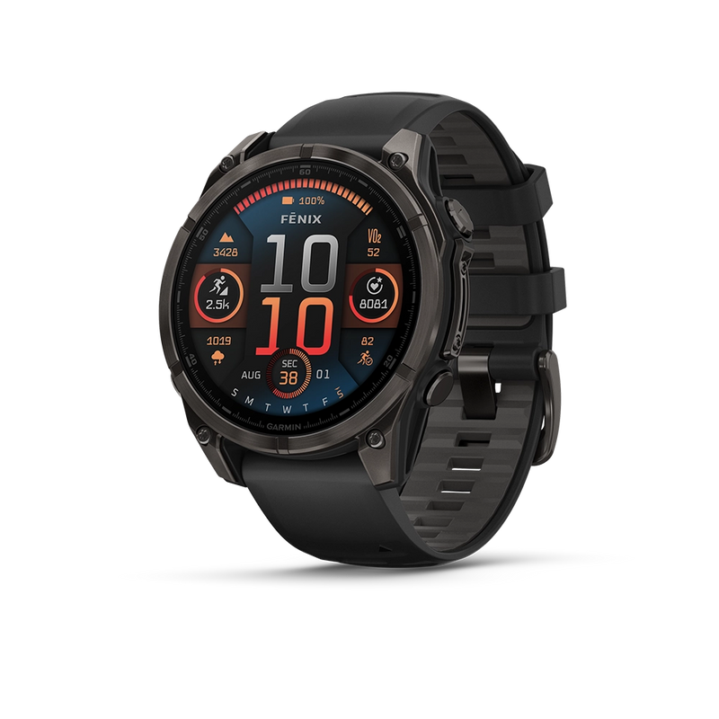 Garmin Fenix 8 AMOLED Sapphire 47 mm; Carbon Grey