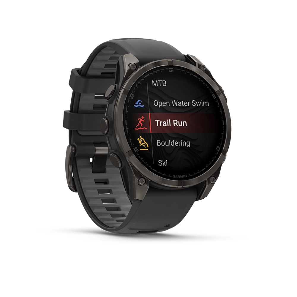 Garmin Fenix 8 AMOLED Sapphire 47 mm; Carbon Grey