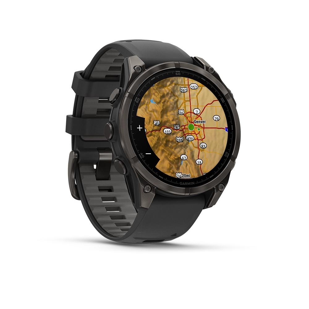 Garmin Fenix 8 AMOLED Sapphire 47 mm; Carbon Grey