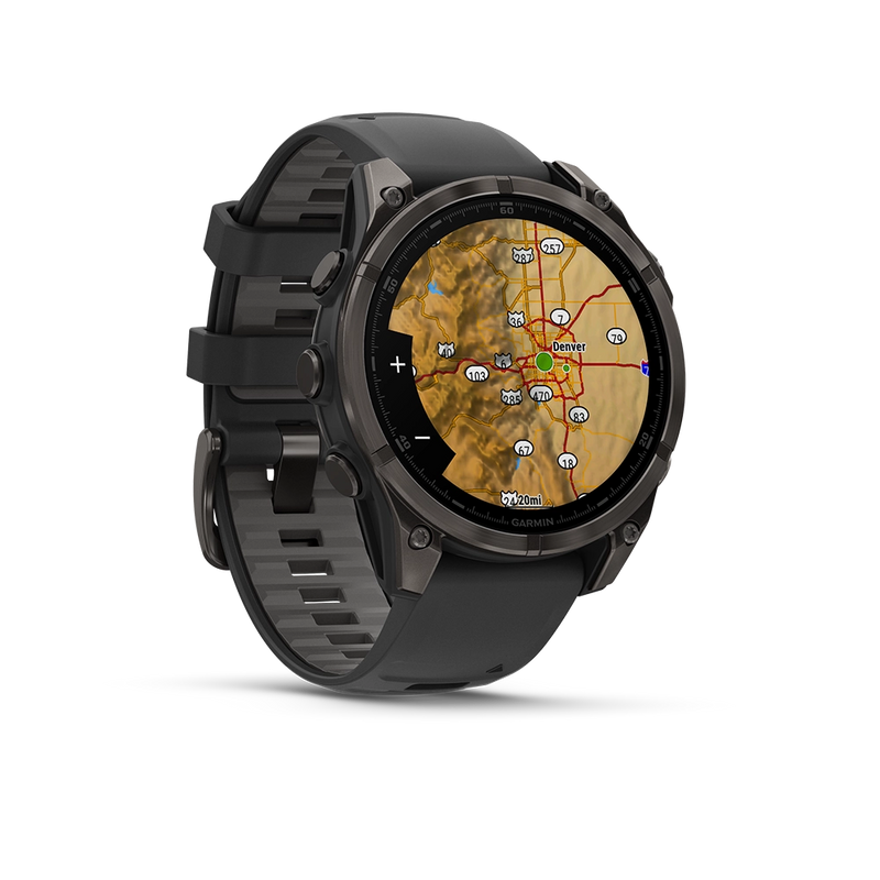 Garmin Fenix 8 AMOLED Sapphire 47 mm; Carbon Grey