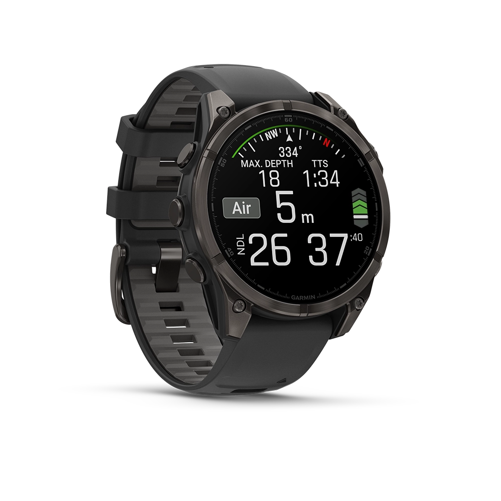 Garmin Fenix 8 AMOLED Sapphire 47 mm; Carbon Grey