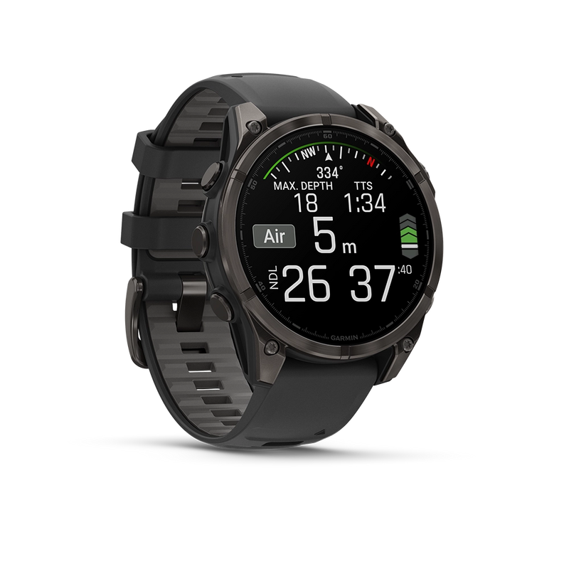 Garmin Fenix 8 AMOLED Sapphire 47 mm; Carbon Grey