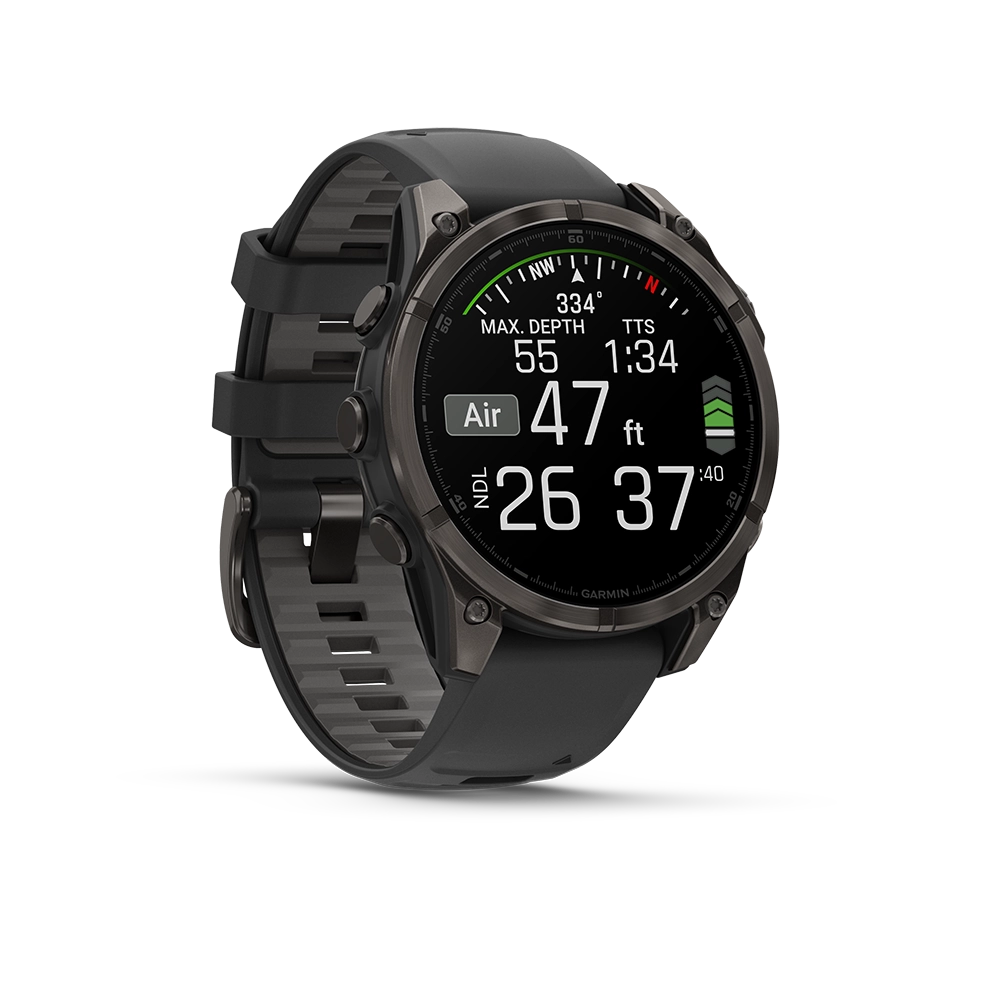 Garmin Fenix 8 AMOLED Sapphire 47 mm; Carbon Grey