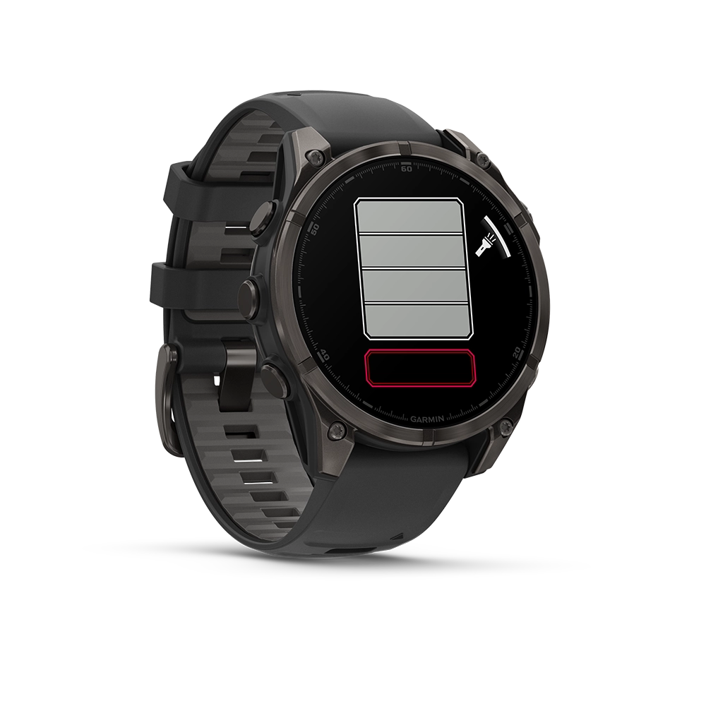 Garmin Fenix 8 AMOLED Sapphire 47 mm; Carbon Grey