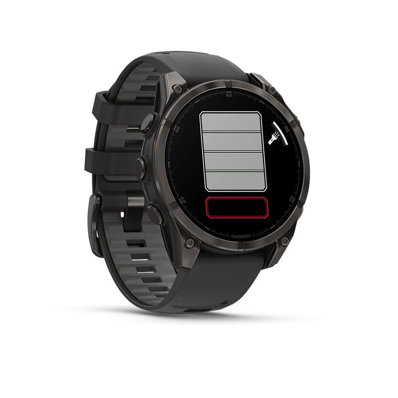 Garmin Fenix 8 AMOLED Sapphire 47 mm; Carbon Grey