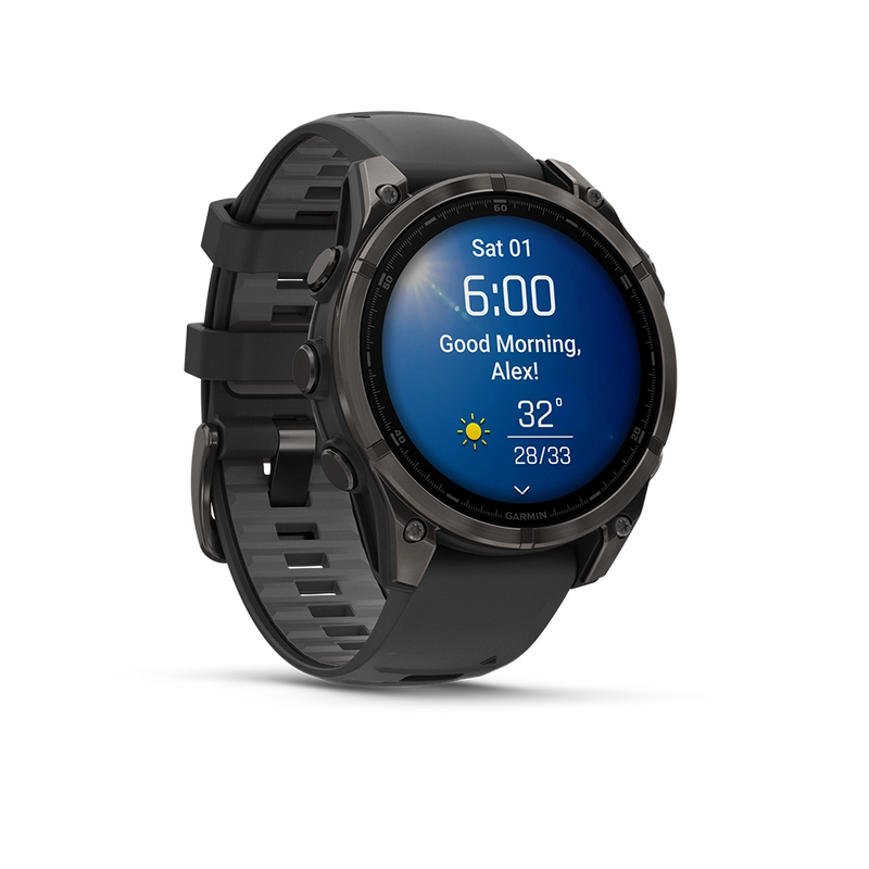 Garmin Fenix 8 AMOLED Sapphire 47 mm; Carbon Grey