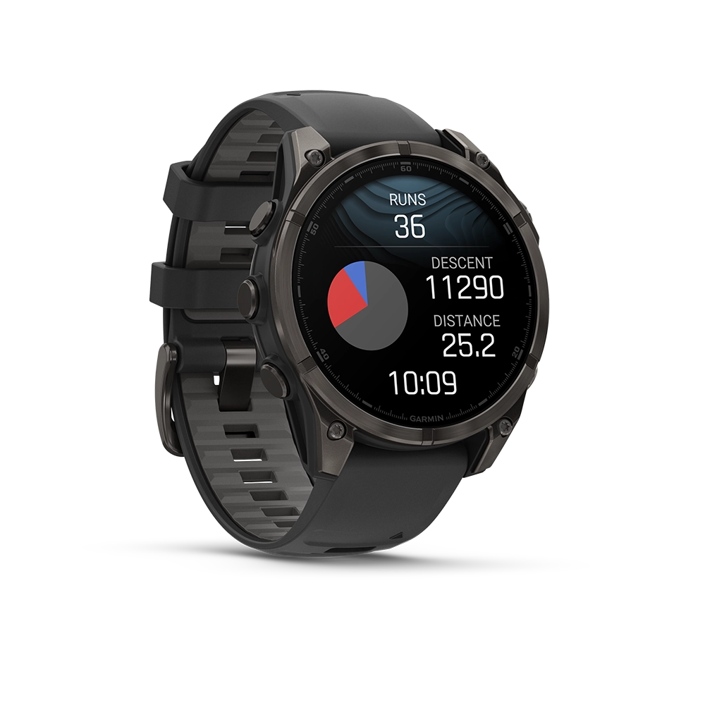 Garmin Fenix 8 AMOLED Sapphire 47 mm; Carbon Grey