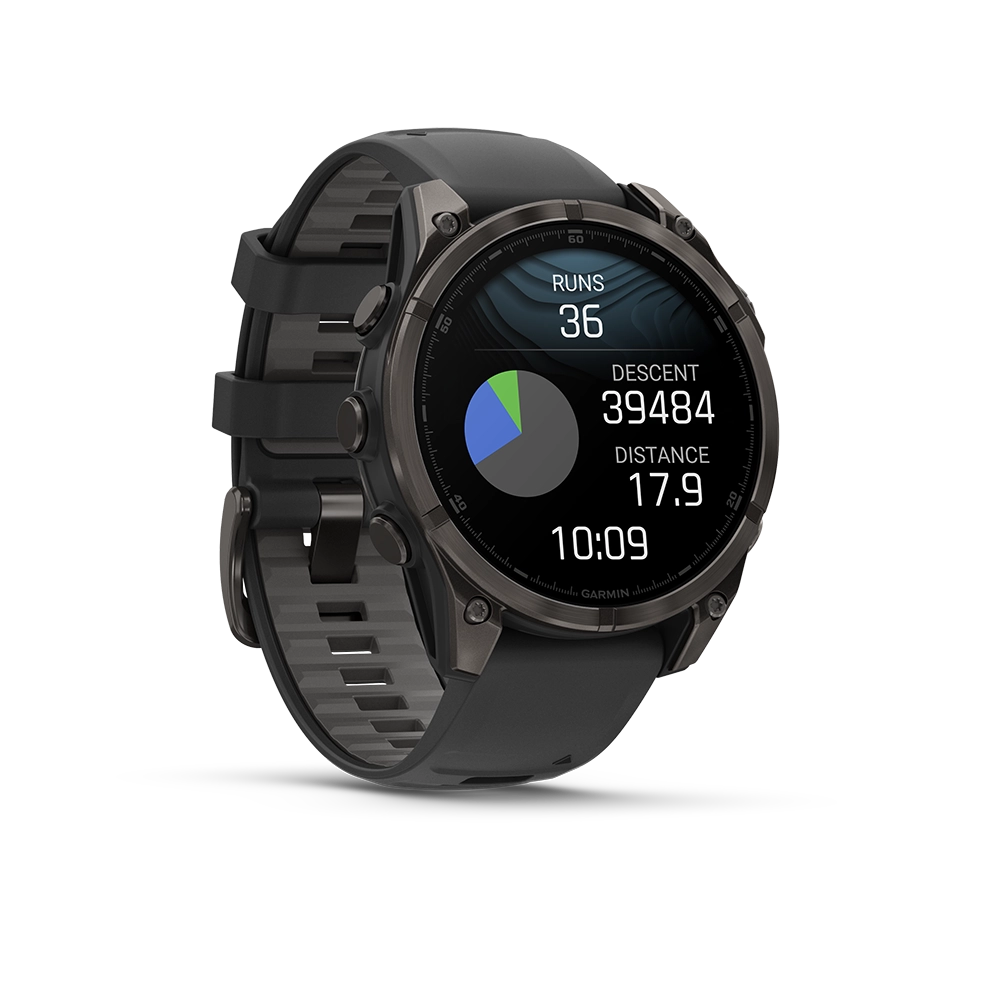 Garmin Fenix 8 AMOLED Sapphire 47 mm; Carbon Grey